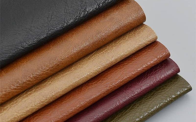 چرم مصنوعی سرمه ای