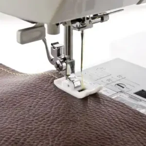 چرم مصنوعی کرم با قابلیت دوخت با دست و چرخ خیاطی